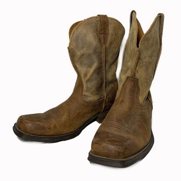 Ariat Men's Brown Work Boots Size 11D - Picture 7 of 12